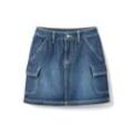 Tchibo Kinder-Jeans-Rock - Dunkelblau - Kinder - Gr.: 134/140