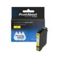 PrintAbout Druckerpatrone kompatibel mit Epson 604 (C13T10G44010) - Gelb