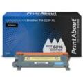 PrintAbout Toner kompatibel mit Brother TN-2220 XL - Schwarz - Extra hohe Kapazität