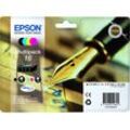 Epson 16 (C13T16264012) Druckerpatrone 4-Farben Multipack