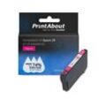 PrintAbout Druckerpatrone kompatibel mit Epson 35 (C13T35834010) - Magenta