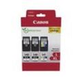 Canon PG-540L + PG540L + CL 541XL multipack - Schwarz + 3 Farben - Druckerpatrone - Multipack