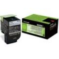 Lexmark 80C2SK0 (802SK) - Schwarz - Toner