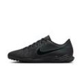 Nike Tiempo Legend 10 Club Low-Top-Fußballschuh für Turf - Schwarz