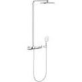 Grohe Rainshower Smartcontrol 360 Mono Duschsystem 26361LS0, moon white, mit Thermostat