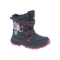 Winterboots KAPPA, Damen, Gr. 27, blau (navy, pink), Synthetik, sportlich, Schuhe, Snowboots, Winterstiefel, Winterschuhe, mit Klettverschluss