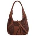 Shopper SAMANTHA LOOK, Damen, Gr. B/H/T: 41cm x 31cm x 4cm onesize, braun (cognac), Leder, unifarben, Taschen, echt Leder, Made in Italy