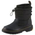 Winterboots DR. MARTENS "Cullen J" Gr. 36, schwarz, Kinder, Leder, Textil, unifarben, Schuhe, Snowboots, Winterschuh, Kinderstiefel mit Thermoschaft