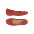 Gabor Damen Ballerinas, rot, Gr. 5