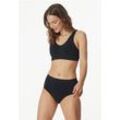 SCHIESSER Retro-Slip seamless schwarz - Classic Seamless S female