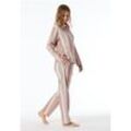 SCHIESSER Pyjama lang Webware Streifen multicolor - Modern Nightwear 48 female