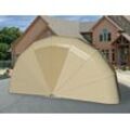 Dancover Faltgarage (Motorrad), 1,4x3,6x1,8m, beige