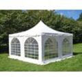 Dancover Partyzelt Festzelt Pagoda PRO 4x4m, PVC