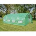 Dancover Foliengewächshaus 3x6x2m, 18m², Grün