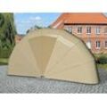 Dancover Faltgarage (Motorrad), 1,3x3,2x1,6m, beige