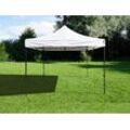 Dancover Faltzelt Faltpavillon Wasserdicht FleXtents Basic v.3, 4x4m Weiß