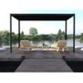 Dancover Pergola Pavillon San Fernando, 4x3m, Weiß/Beige