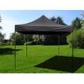 Dancover Faltzelt Faltpavillon Wasserdicht FleXtents Basic v.3, 3x3m Schwarz