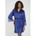 LASCANA Kimono blau Gr. 34 für Damen