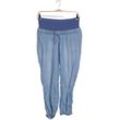 H&M Mama Damen Stoffhose, blau, Gr. 40