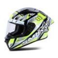 Integralhelm SMK Stellar Uno Sport Geld-Grau