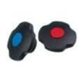 Refco Drehknopf Satz M2-7-SET-B+R blau + rot