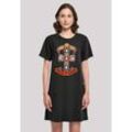 Shirtkleid F4NT4STIC "Guns 'n' Roses Appetite For Destruction", Damen, Gr. L, schwarz, Obermaterial: 100% Baumwolle, casual, regular fit, Rundhals, Kurzarm ohne Bündchen, Kleider, Premium Qualität