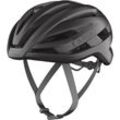 Fahrradhelm ABUS "STORMCHASER ACE" Gr. L, schwarz (velvet schwarz), Helme, L Kopfumfang: 57cm - 61cm