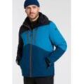 Winterjacke KILLTEC "KSW 306 MN SKI JCKT" Gr. M, schwarz (schwarz blau), Herren, Obermaterial: 100% Polyester, Jacken