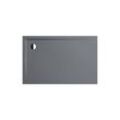 Kaldewei Superplan Duschwanne 384347983665 80x140x2,5cm, mit Träger flach, Perl-Effekt, cool grey70