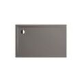 Kaldewei Superplan Duschwanne 385247980672 90x130x2,5cm, mit Träger flach, ohne Effekt/Antislip, warm grey70