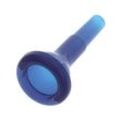 pBone music Mini mouthpiece blue Blau