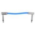 Ernie Ball "Flat Patch Cable 3" blue" Blau