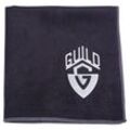 Guild Polishing Cloth Schwarz mit einem bestickten Rand für lange Haltbarkeit