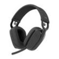 Logitech Zone Vibe 125 Kopfhörer Noise cancelling gaming wireless mit Mikrofon - Schwarz