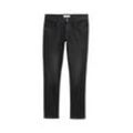 TOM TAILOR Herren Troy Slim Jeans, schwarz, Uni, Gr. 32/34