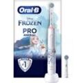 Elektrische Zahnbürste ORAL-B "Pro Junior", weiß, Elektrozahnbürsten, Drucksensor