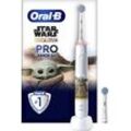 Elektrische Zahnbürste ORAL-B "Pro Junior", weiß, Elektrozahnbürsten, Drucksensor