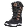 Stiefel MOLS "Enfield", Gr. 36, schwarz, Synthetik, Polyurethane, casual, Schuhe, mit modischem Kunstfell-Besatz