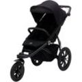 Jogger-Kinderwagen FILLIKID "Run", schwarz (schwarz melange), Baby, Kinderwagen