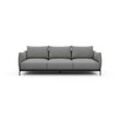 3-Sitzer TENKSOM "Kayto Sofa, TV-Couch, Dreisitzer", grün (hellgrün), B:250cm H:68cm T:100cm, Sofas, Bezüge wechselbar, hoher Sitzkomfort, robuste Unterkonstruktion