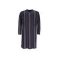 Pyjama HAJO "Nachthemd", Herren, Gr. M, blau, Obermaterial: 62% Baumwolle CO. 38% Polyester PES., Homewear-Sets