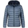 Steppjacke LPO "GILMOUR MELVILLE VI Women", Damen, Gr. 36/38 (M), blau (hellblau), 100% Polyester, sportlich, figurbetont, Jacken, auch in Großen Größen erhältlich