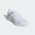 Trainingsschuh ADIDAS PERFORMANCE "DROPSET 3", Gr. 42, weiß (ftwwht, crywht, crywht), Textil, sportlich, Schuhe