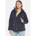 Outdoorjacke FUCHS SCHMITT "City Jacke Urban Protection", Damen, Gr. 34, blau, 100% Polyester, unifarben, casual, normal, ohne Ausschnitt, Langarm, Jacken, mit Kapuze