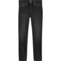 Slim-fit-Jeans TOMMY JEANS "SCANTON SLIM", Herren, Gr. 31, Länge 30, schwarz demin2, Denim/Jeans, Obermaterial: 91% Baumwolle, 6% Elastomultiester, 3% Elasthan, casual, slim fit, Jeans, mit Logoprägung