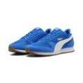 Sneaker PUMA "ST MILER Sneakers Erwachsene" Gr. 36, blau (team royal weiß gum blau beige), Obermaterial: Synthetik, Kuhleder, Textil; Futter: Textil; Innensohle: Textil; Laufsohle: Gummi, Schuhe