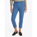 Chinohose TOMMY HILFIGER "CO STRETCH GMD SLIM CHINO" Gr. 34, N-Gr, award blau, Damen, Web, Obermaterial: 98% Baumwolle, 2% Elasthan, unifarben, Hosen, mit Stretchanteil