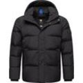 Steppjacke RAGWEAR "Walby" Gr. L (52), schwarz, Herren, Obermaterial: 100% Polyester, Futter: 100% Polyester, Wattierung: 100% Polyester, Jacken, Gesteppte Herren Outdoorjacke wasserdicht mit Kapuze