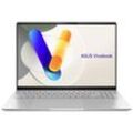 Asus Notebook Vivobook S 16 OLED 40.6 cm (16 Zoll) AMD Ryzen 9 8945HS 16 GB RAM 1 TB Flash 1 TB SSD AMD Radeon Graphics Win 11 Pro Silber 90NB1483-M00180